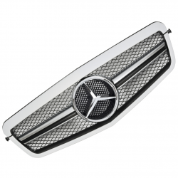 Εμπρόσθια μάσκα AMG look για Mercedes-Benz E-Class (W212, S212)